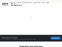 Tablet Screenshot of mepaarackiralama.com